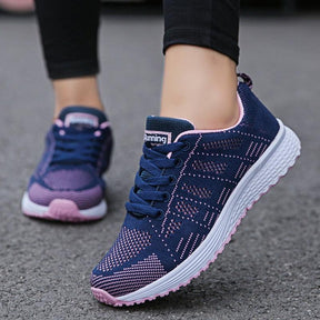 Tênis Feminino Confortável Running Breath