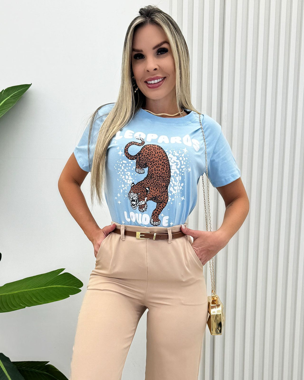 T-Shirt Mona Azul